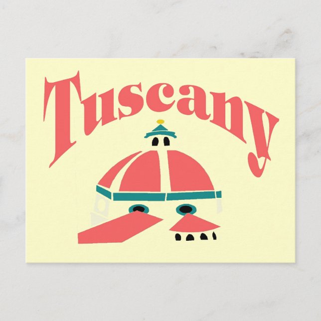 Tuscany Postcard (Front)