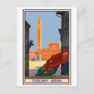 Tuscany - Siena Postcard