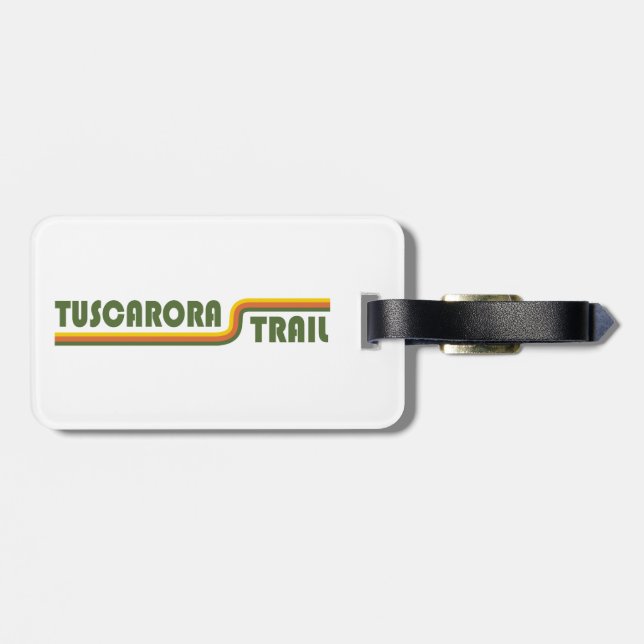 Tuscarora Trail Luggage Tag (Back Horizontal)