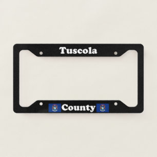 Tuscola County Michigan LPF License Plate Frame