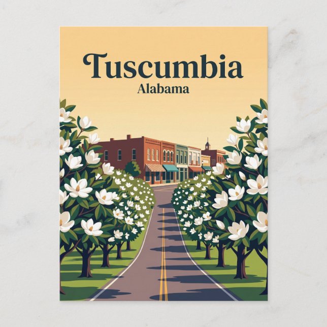 Tuscumbia USA Postcard (Front)