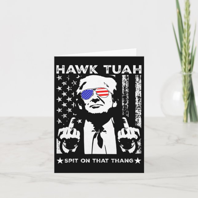 Tush Spit On That Thing Funny 4  Card (Front)