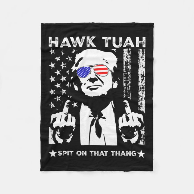 Tush Spit On That Thing Funny 4  Fleece Blanket (Front)