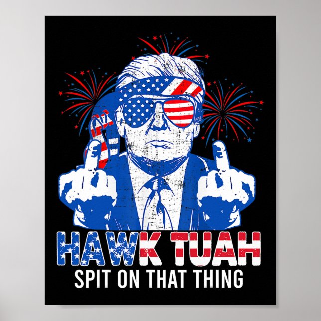 Tush Spit On That Thing Presidential Candidate Par Poster (Front)