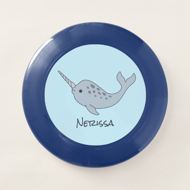 Tusked Narwhal Frisbee (Front)