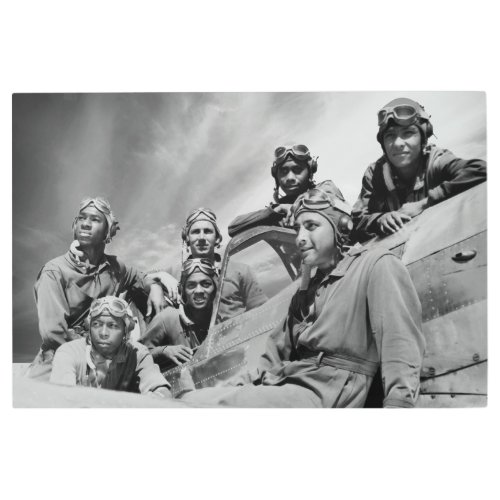 Tuskegee Airmen 1942 Metal Print