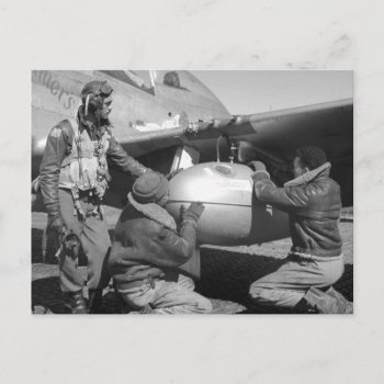 Tuskegee Airmen  1945 Postcard by Photoblog at Zazzle
