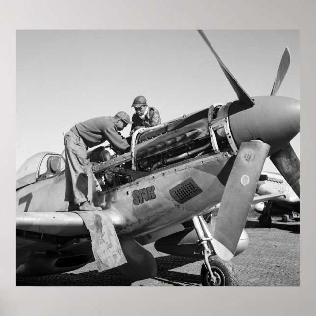 Tuskegee Airmen: 1945 Poster (Front)