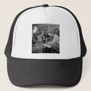 Tuskegee Airmen 332nd Fighter Group Pilots Trucker Hat by allphotos at Zazzle