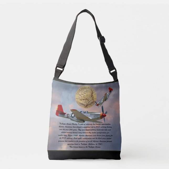 Tuskegee Airmen COIN Crossbody Bag (Front)