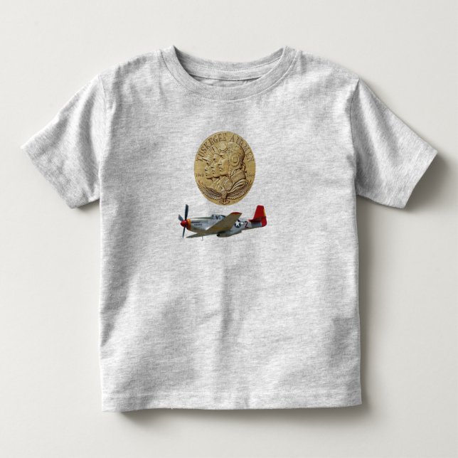TUSKEGEE AIRMEN COIN TODDLER T-SHIRT (Front)