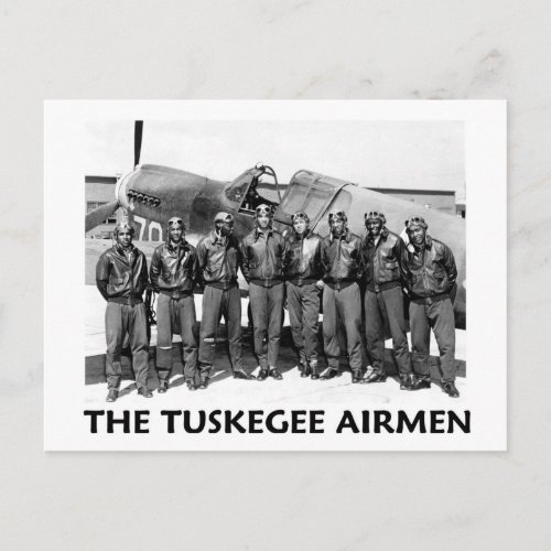Tuskegee Airmen Postcard