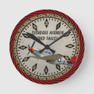 Tuskegee Airmen Round Clock
