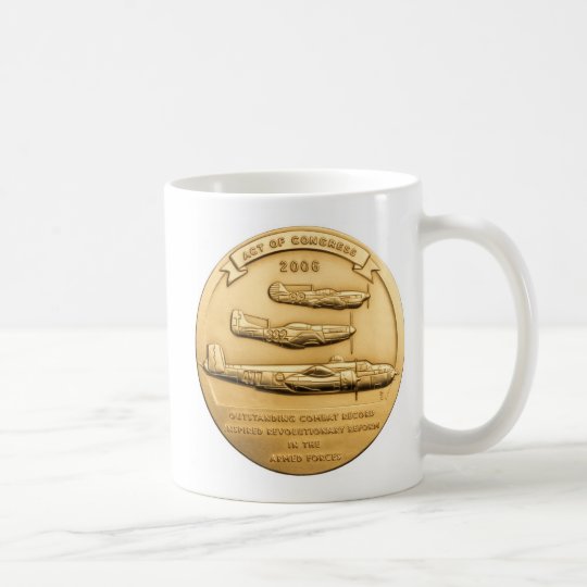 Tuskegee Gold Medal Coin Coffee Mug