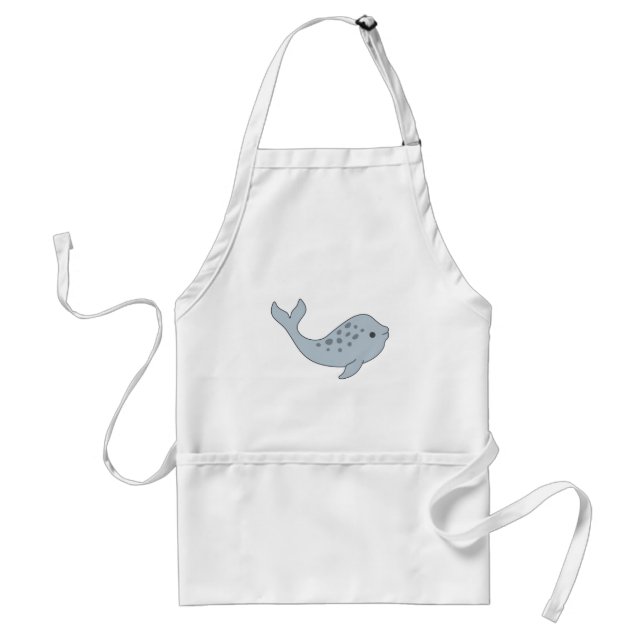 Tuskless Narwhal Apron (Front)
