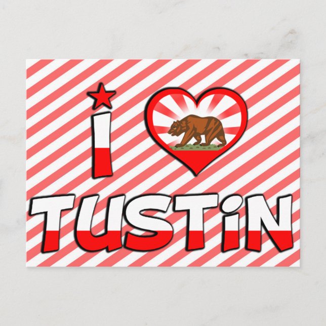 Tustin, CA Postcard (Front)