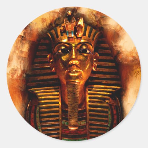 TUTANKHAMEN Ancient Egyptian Pharaoh Stickers