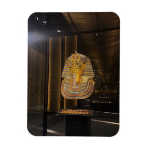 Tutankhamen golden mask Egyptian museum, Artifact! Magnet