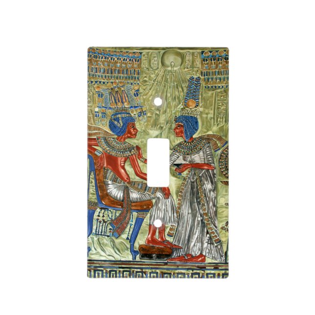 Tutankhamon’s Throne Light Switch Cover (Front)