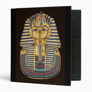 Tutankhamon's Golden Mask 3 Ring Binder