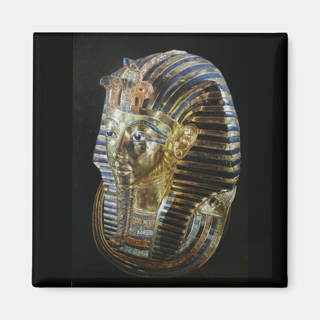 Tutankhamon's Golden Mask Magnet (Front)