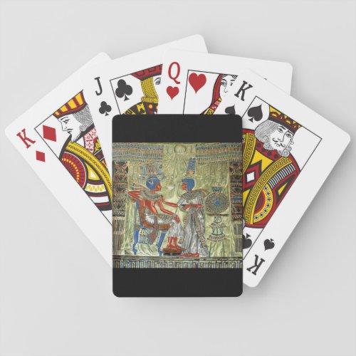 Tutankhamons Throne Poker Cards