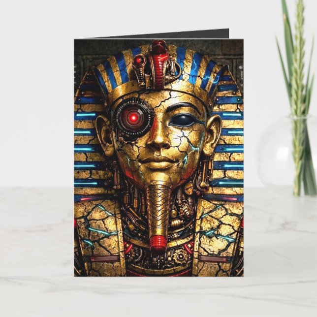 Tutankhamun 2.0: The Cyber King Card (Front)