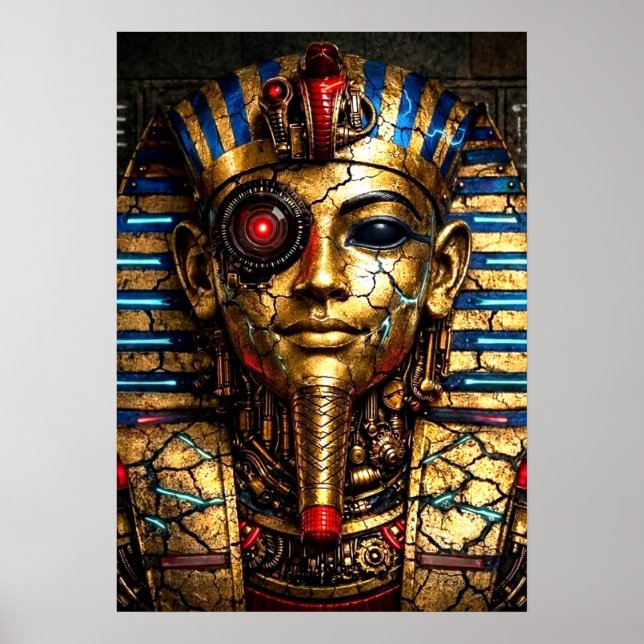 Tutankhamun 2.0: The Cyber King Poster (Front)