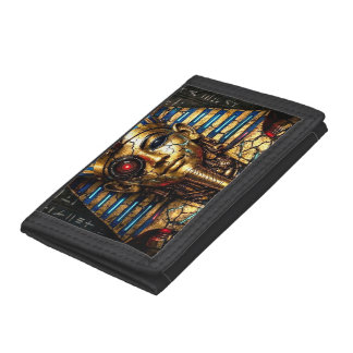 Tutankhamun 2.0: The Cyber King Trifold Wallet