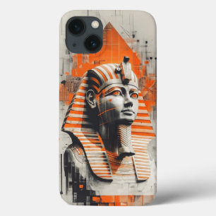 Tutankhamun Abstract: Ancient Egypt Modern Art Cas iPhone 13 Case