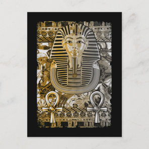 Tutankhamun Ancient Egypt Pharoah King Tut Ankh Postcard