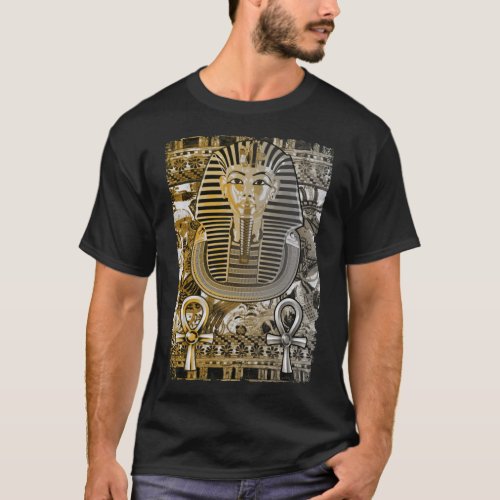 Tutankhamun Ancient Egypt Pharoah King Tut Ankh T_Shirt