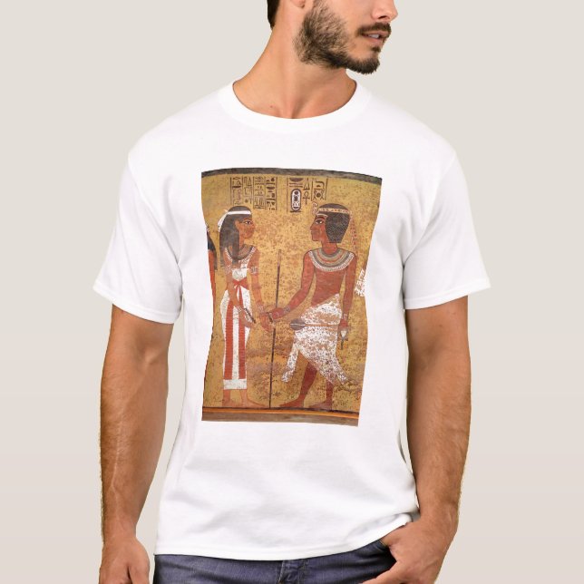 Tutankhamun  and his wife, Ankhesenamun T-Shirt (Front)