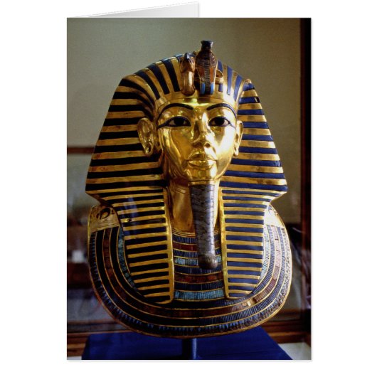Tutankhamun - Burial mask Cards (Front)