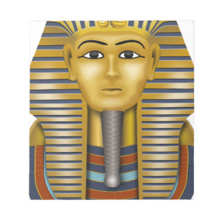 Tutankhamun Egyptian Mask Notepad