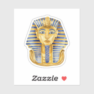 Tutankhamun Egyptian Pharaoh Sticker | Ancient Egy