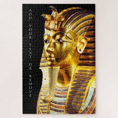 Tutankhamun gold death mask Egypt Jigsaw Puzzle