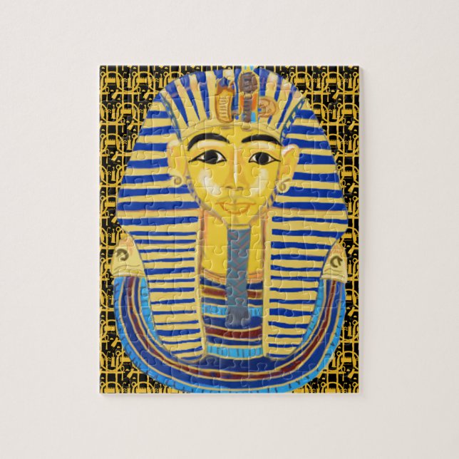 Tutankhamun Golden Mask Jigsaw Puzzle (Vertical)
