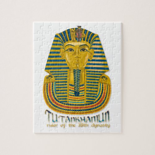 Tutankhamun mummy the ancient King Tut of Egypt Jigsaw Puzzle