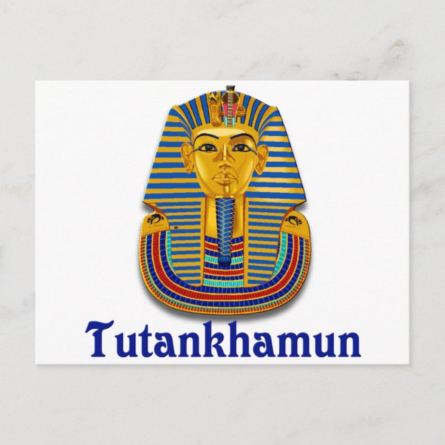 Tutankhamun Postcard (Front)