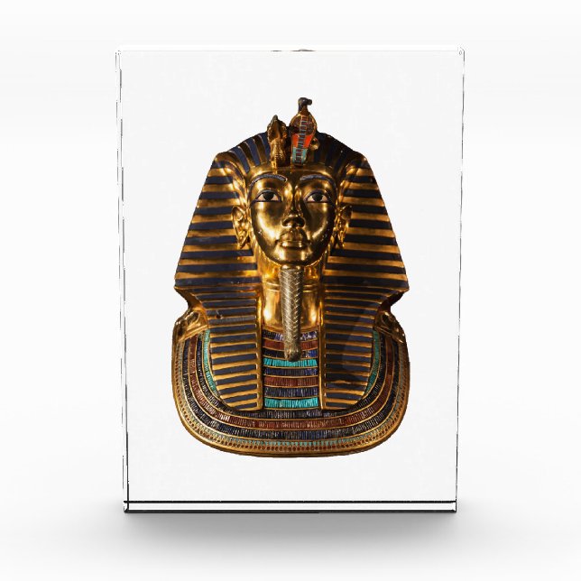 Tutankhamun The Egyptian King – Ancient Royal Maje Acrylic Award (Front)