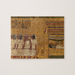Tutankhamun Tomb, East Wall by Egyptian History Jigsaw Puzzle