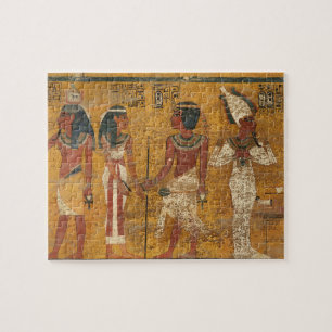Tutankhamun Tomb, North Wall by Egyptian History Jigsaw Puzzle