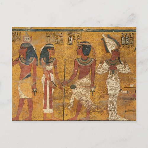 Tutankhamun Tomb North Wall Postcard