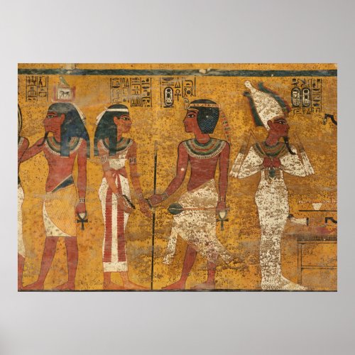 Tutankhamun Tomb North Wall Poster