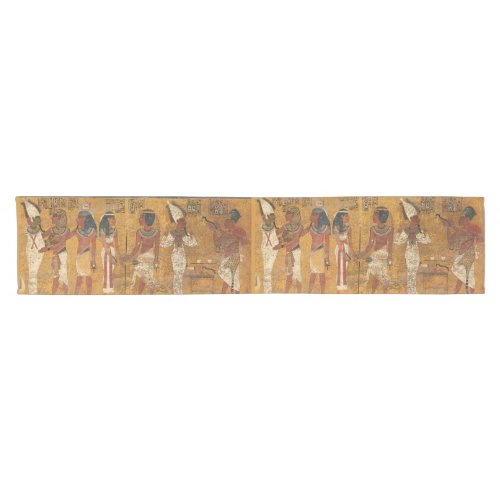 Tutankhamun Tomb North Wall Short Table Runner