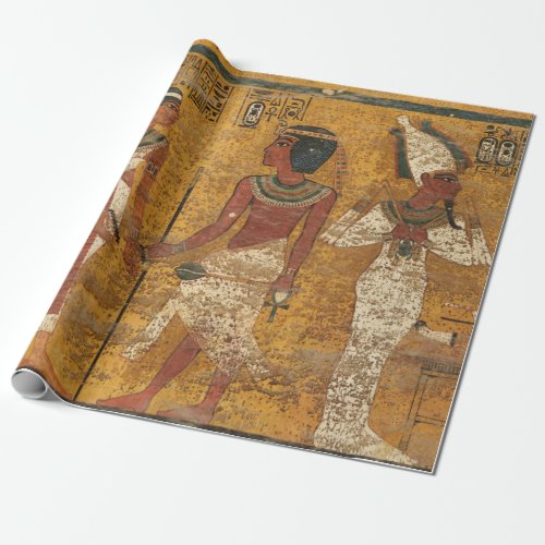 Tutankhamun Tomb North Wall Wrapping Paper