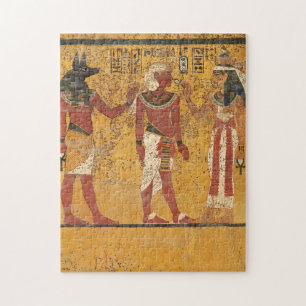 Tutankhamun Tomb, South Wall by Egyptian History Jigsaw Puzzle