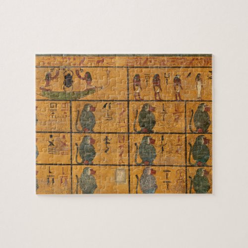 Tutankhamun Tomb West Wall by Egyptian History Jigsaw Puzzle