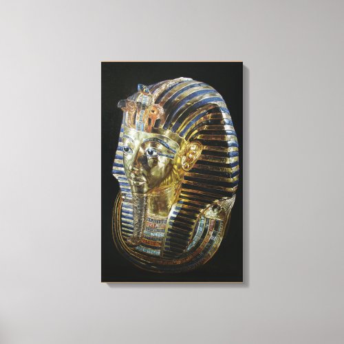 Tutankhamuns Golden Mask Canvas Print